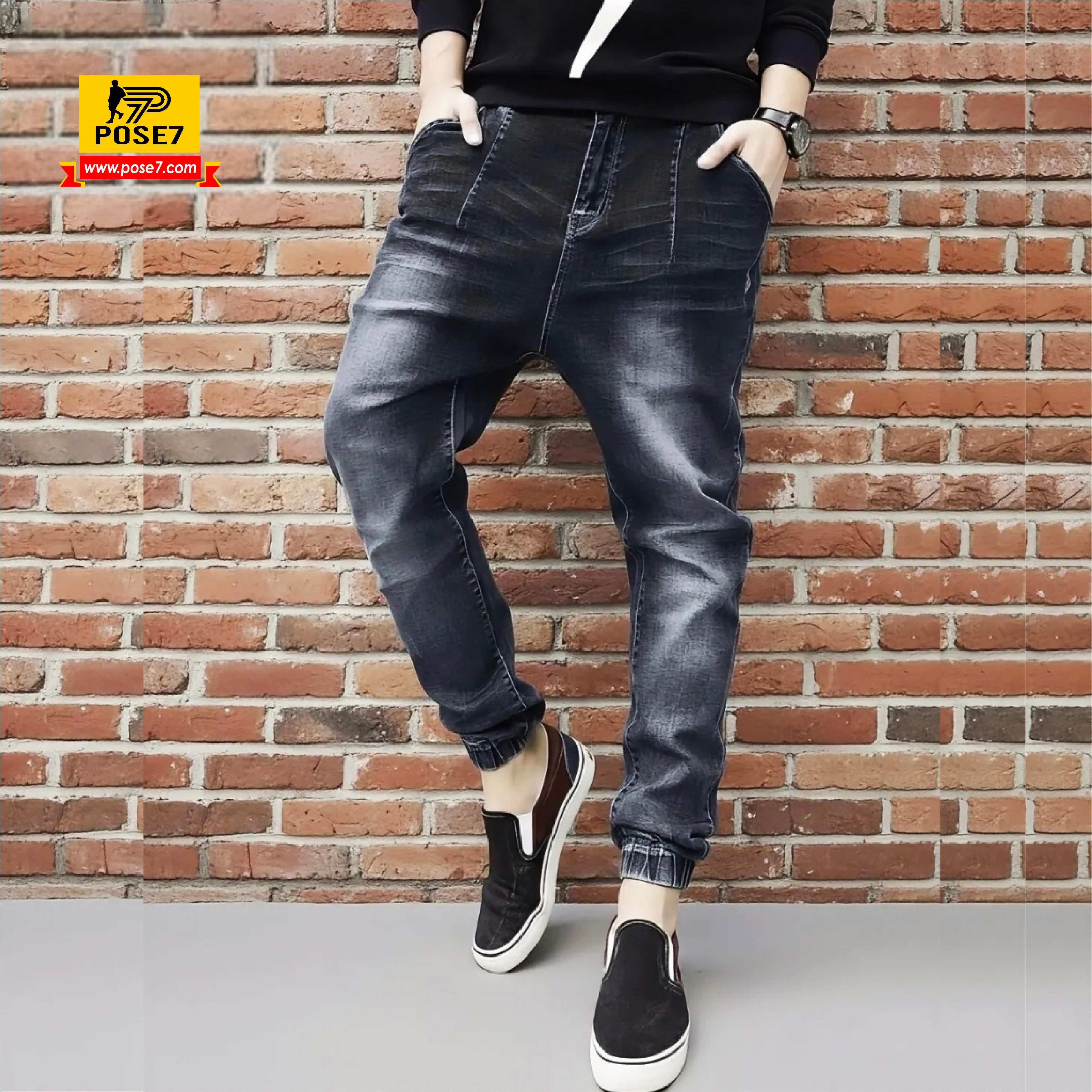 NEW DENIM JOGAR’S ASH BLACK.